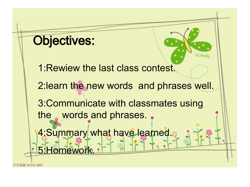 Pep小学英语六年级上册第二单元_第2页