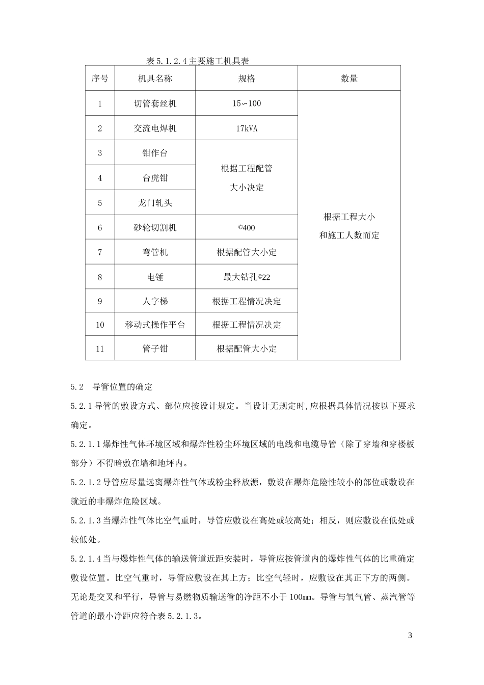 防爆区域导管安装工艺_第3页