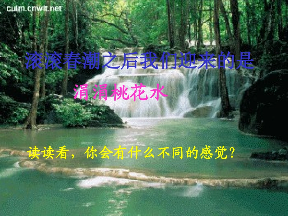 三月桃花水(精心设计可用于公开课)_第2页