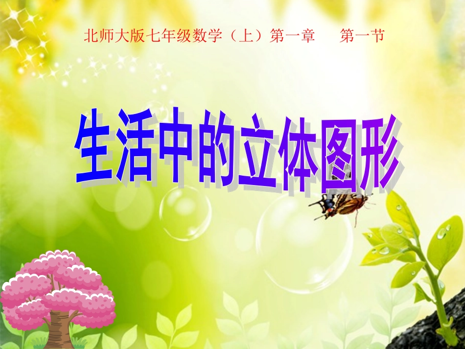 生活中的立体图形定稿_第1页