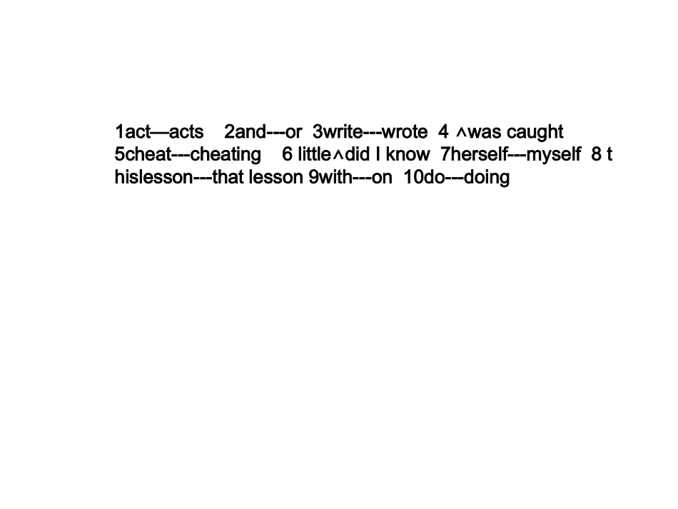 短文改错及语法填空_第2页