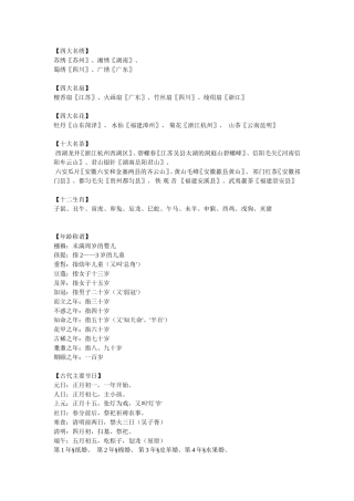 中国人都应该知道的知识