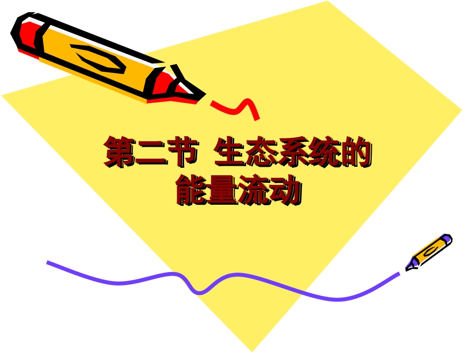 生态系统的能量流动（二中）_第2页