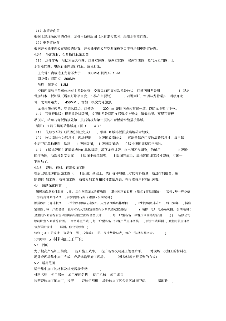 万科精装修工程四化管理标准_第3页