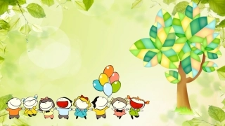 童趣盎然PPT模板