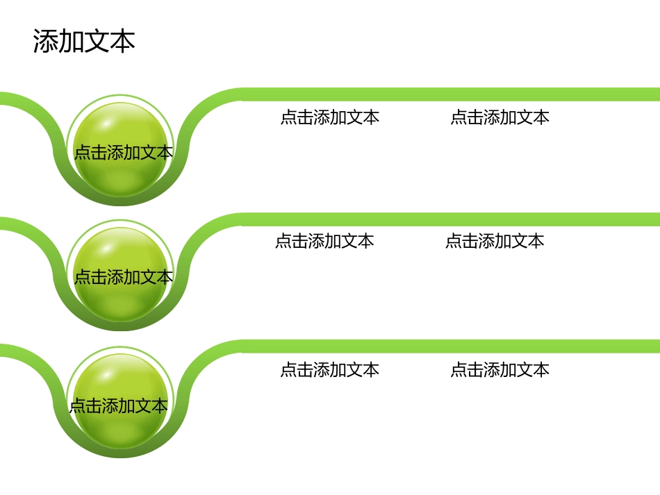 绿色小清新PPT模板_第3页