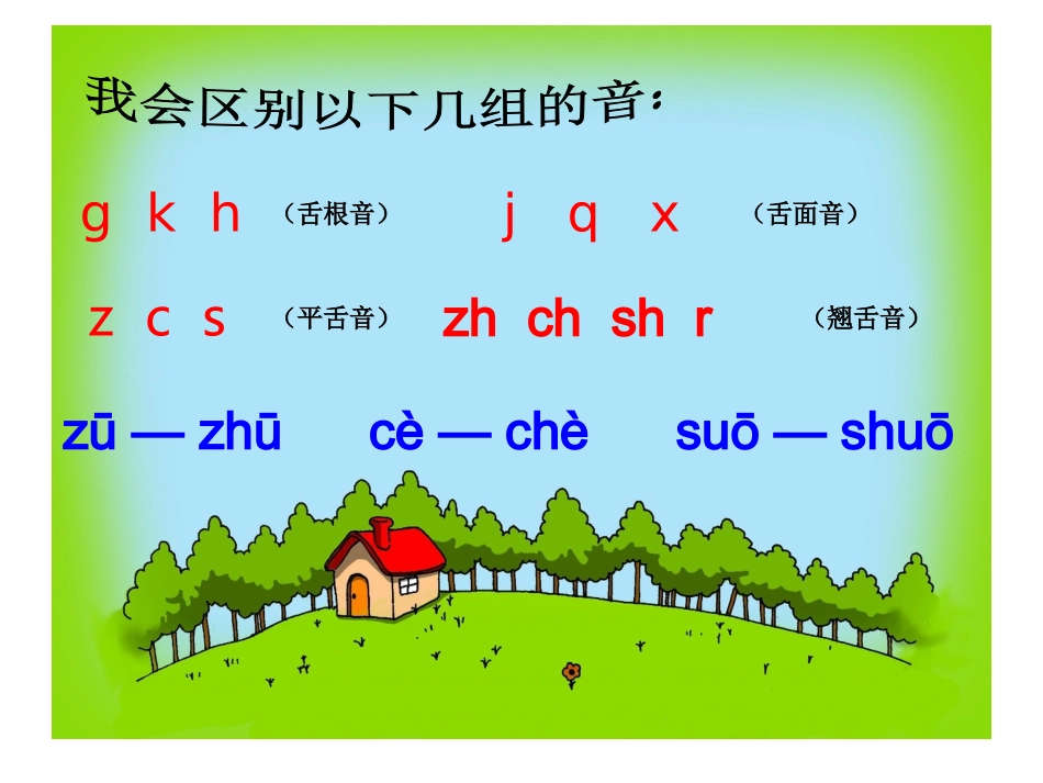 一年级拼音复习韩雁_第3页