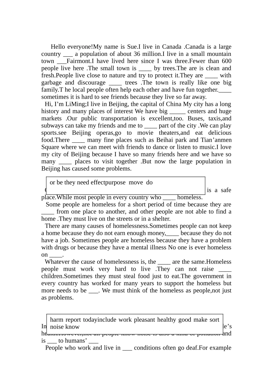 仁爱版英语课文复习（九年级）_第2页