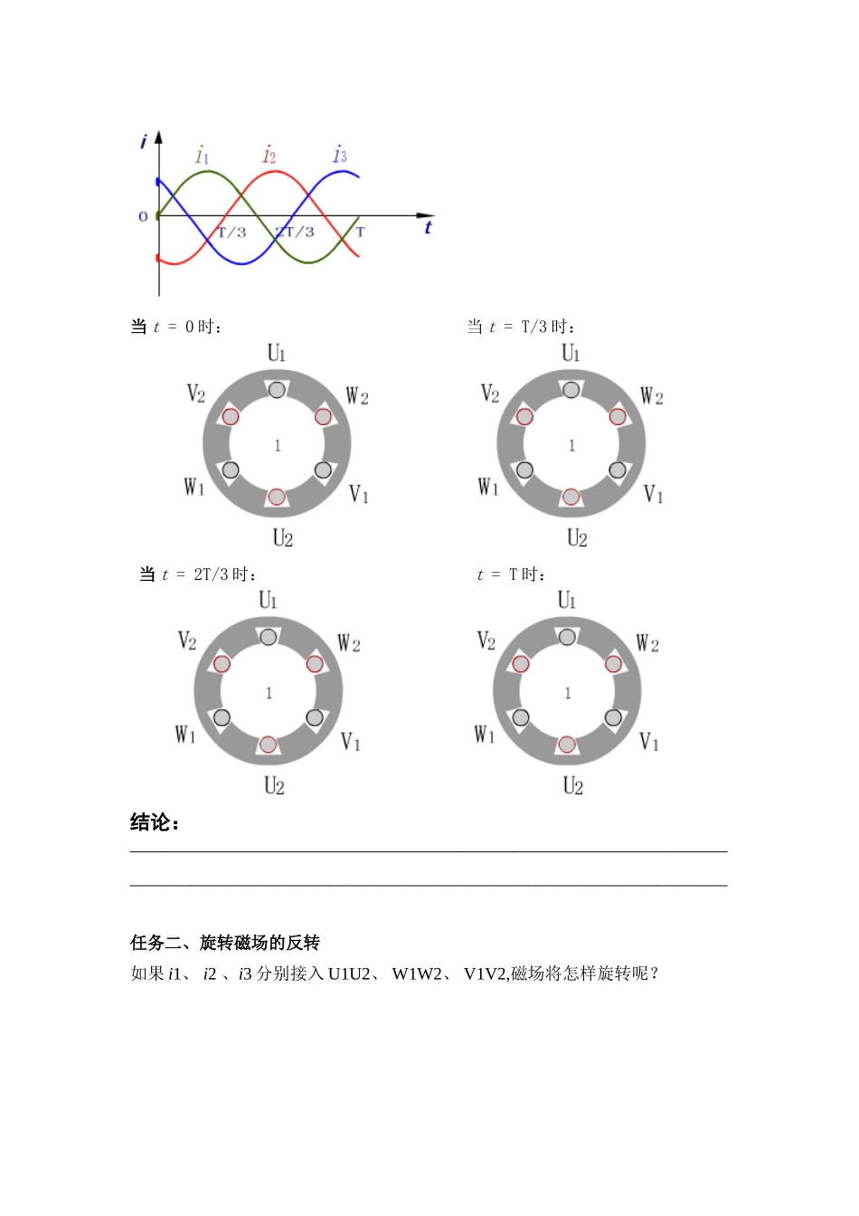 三相异步电动机的工作原理教学案_第2页
