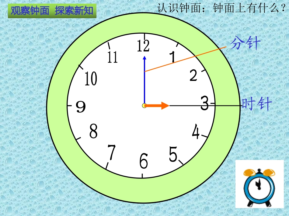 ll小学一年级课件认识钟表_第3页