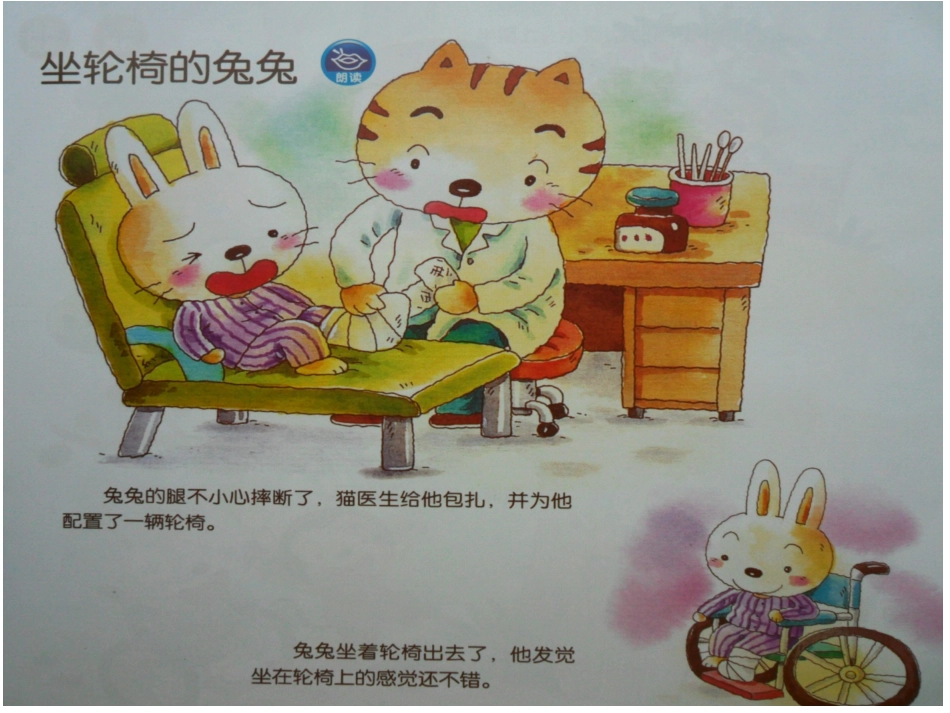 坐轮椅的兔兔_第2页