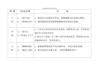星光舞台四月份活动计划表