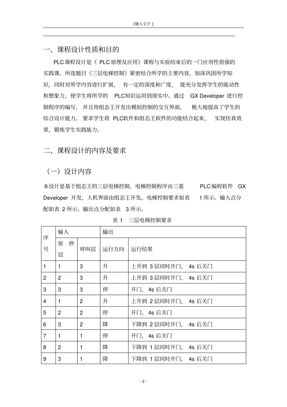 三层电梯与组态王仿真_第3页