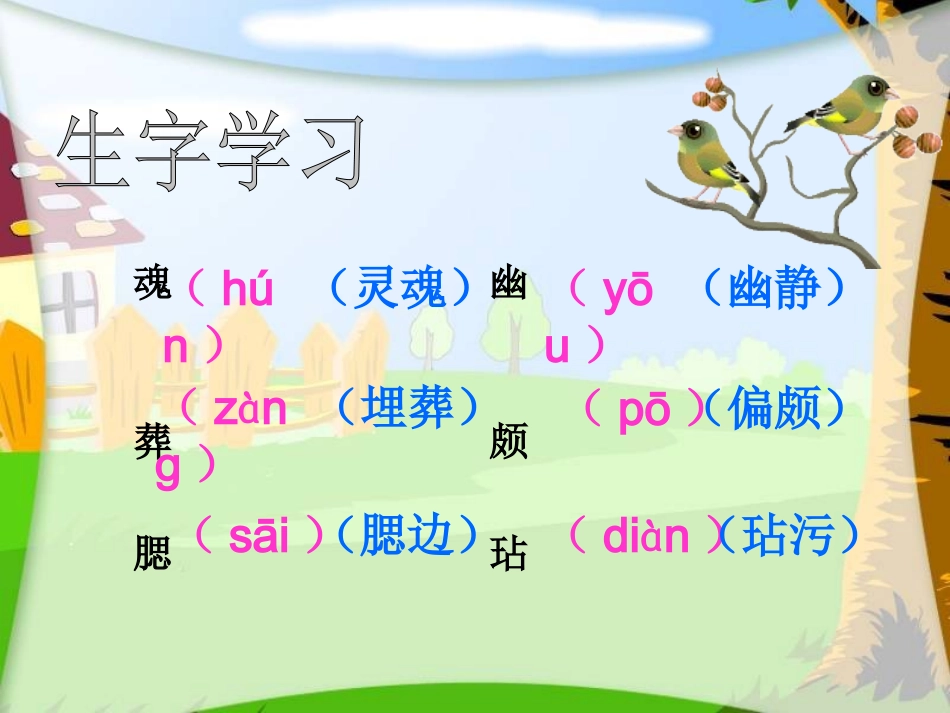 《梅花魂》PPT完美版_第3页