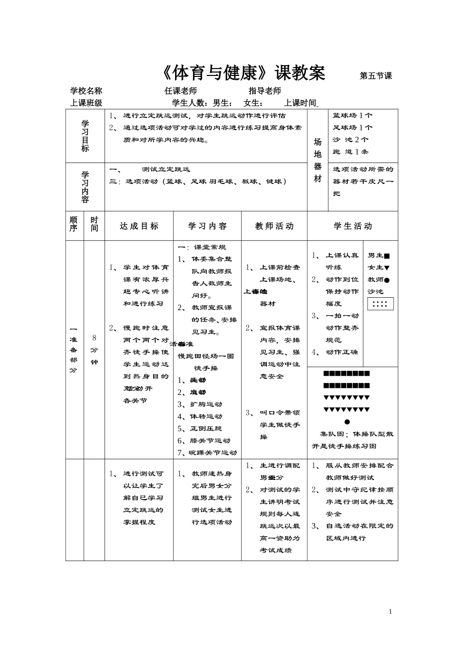 立定跳远测试第五课_第1页