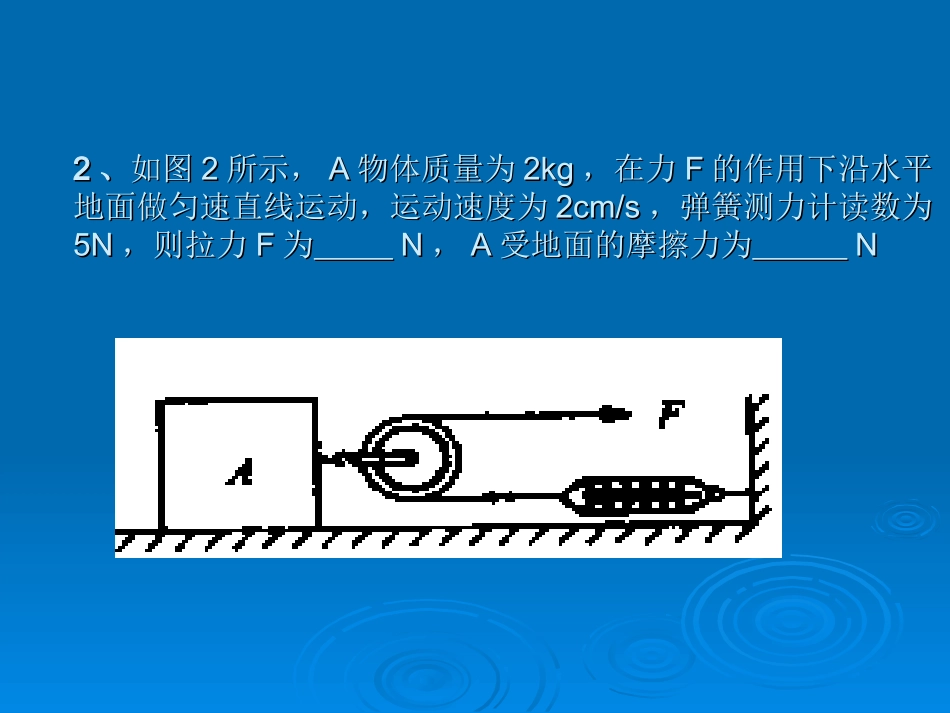 水平放置的滑轮单项练习_第3页