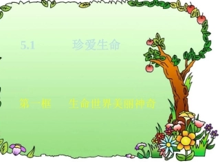 七年级政治生命只有一次课件