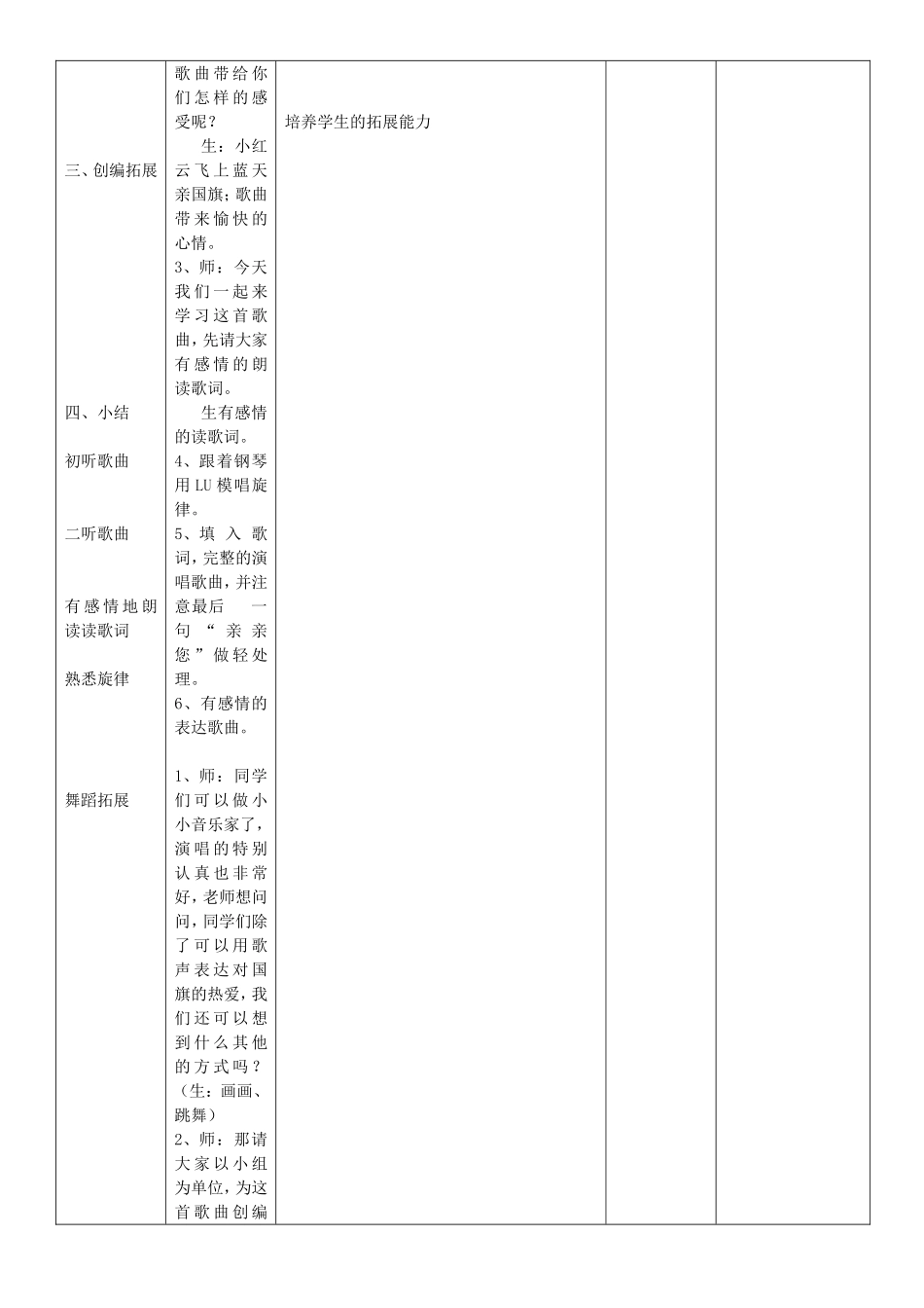 三单元国旗国旗真美丽_第2页