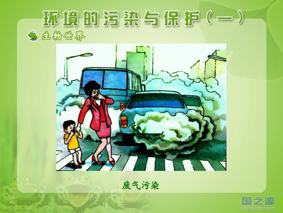 环境的污染与保护(一)_第2页