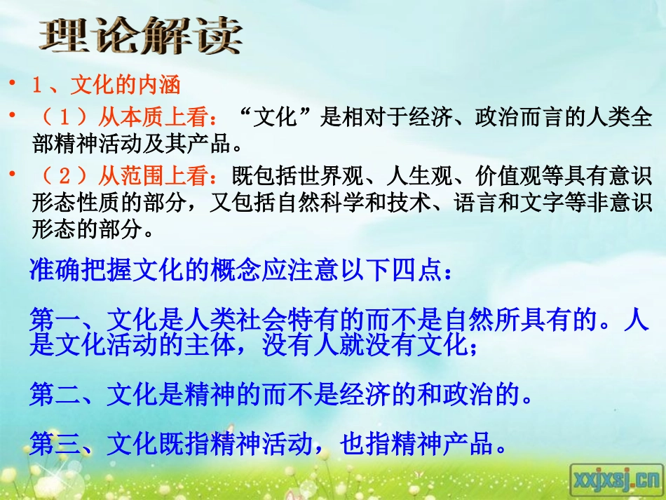 第一课_文化与社会_复习课件_第3页