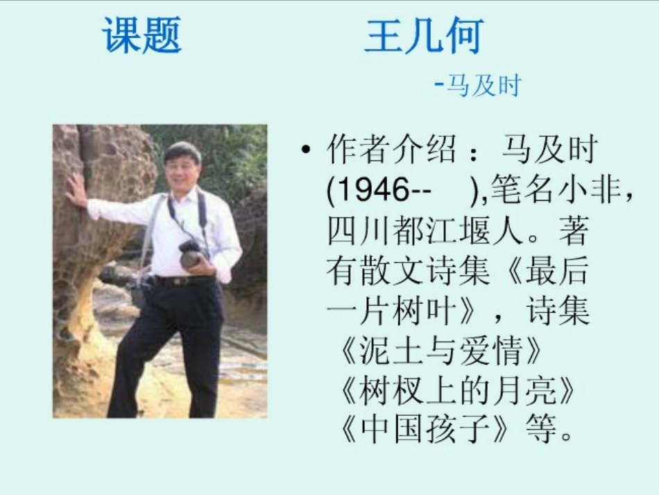 《王几何》PPT精修实用教学课件_第2页