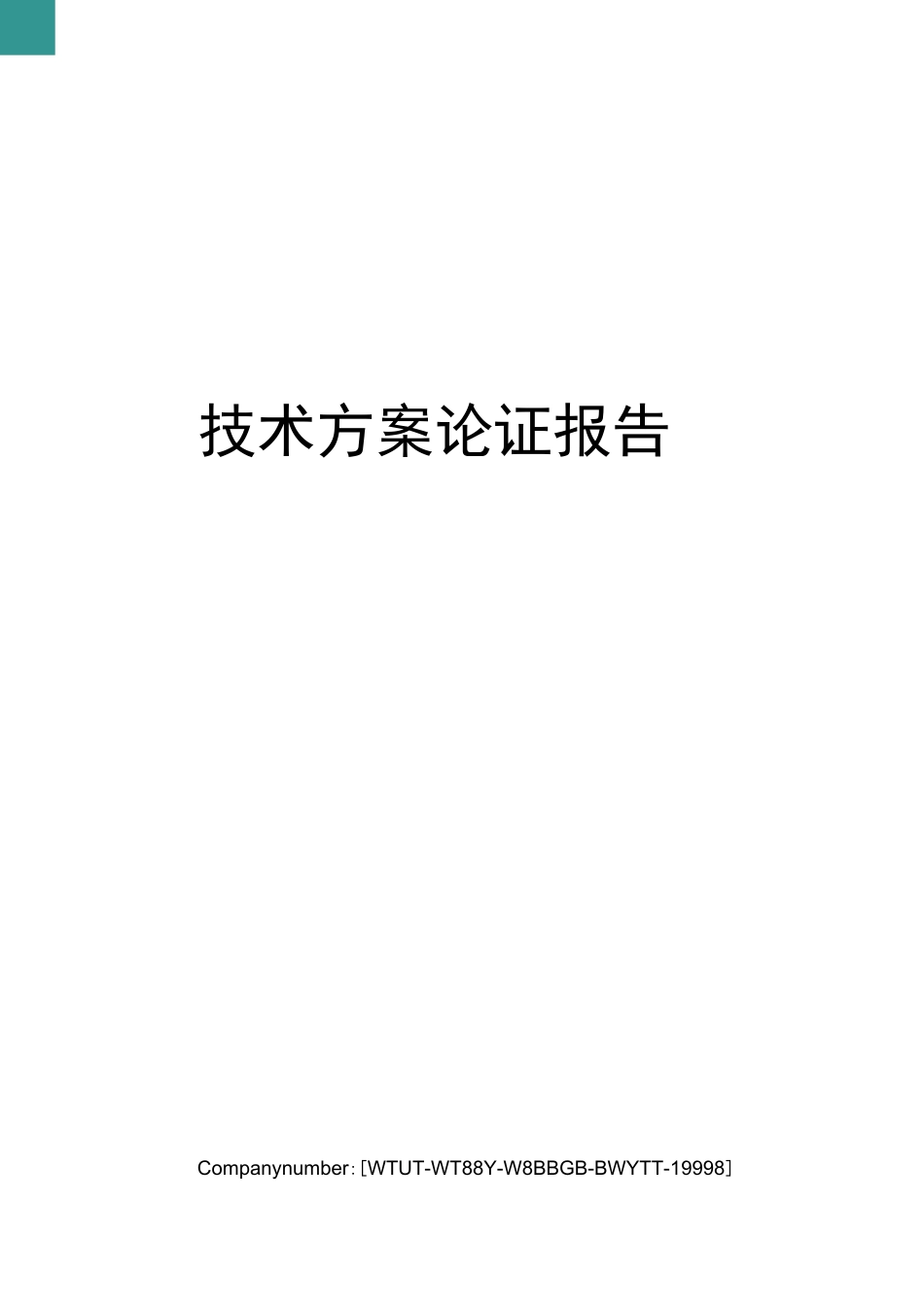 技术方案论证报告_第1页