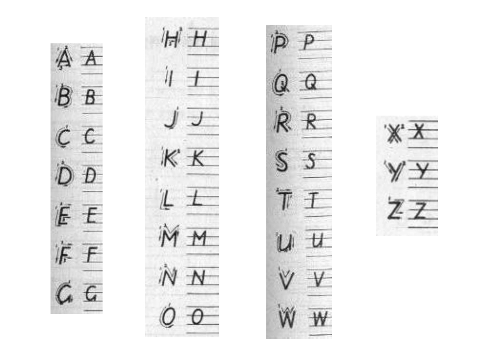 英文连笔书写示范_第2页