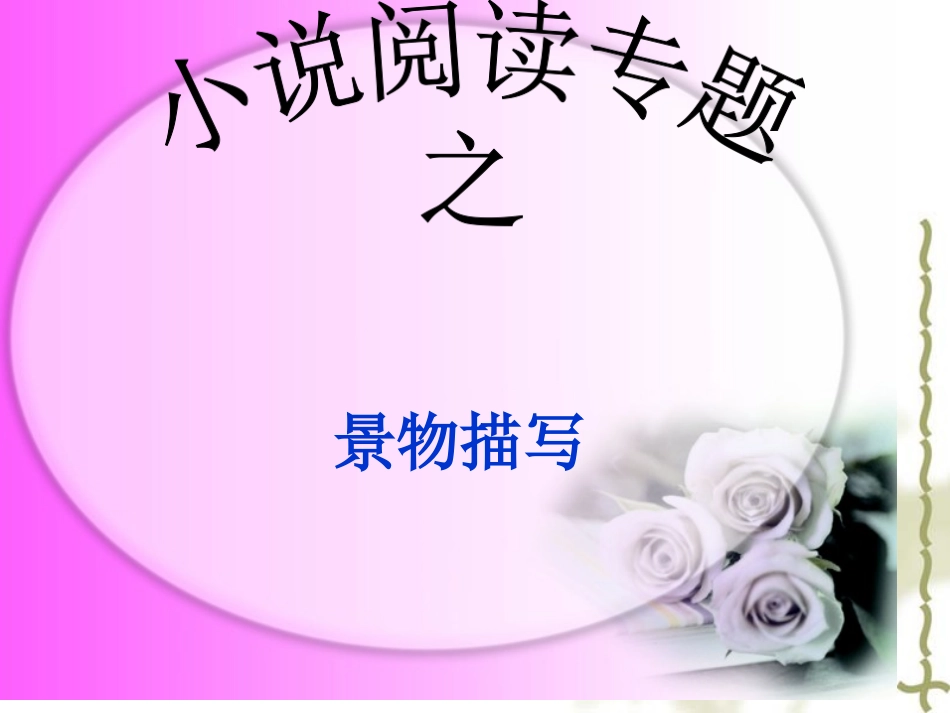 小说中之环境描写_第1页