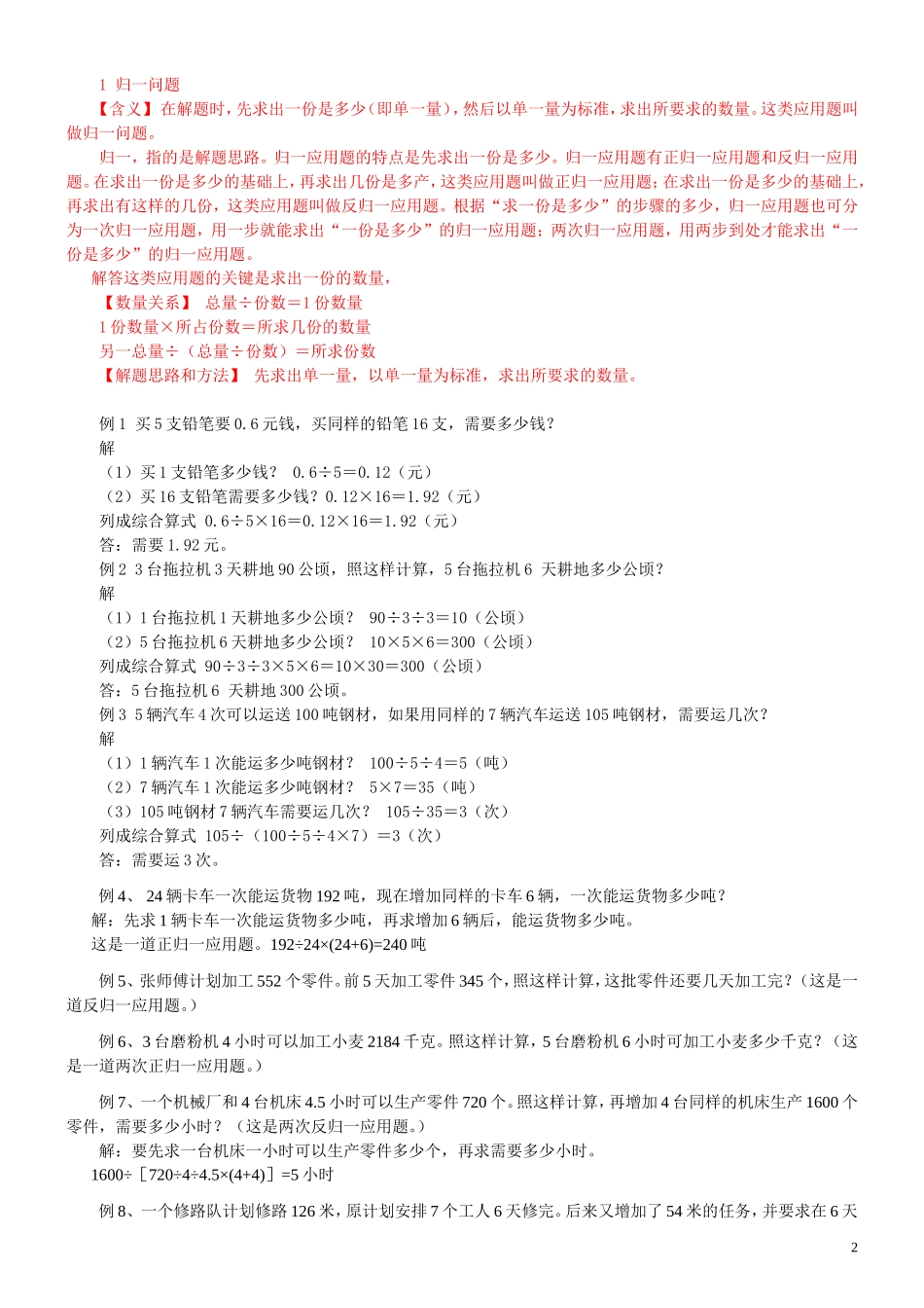 小学数学典型应用题_第2页
