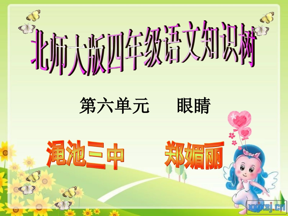 四年级语文眼睛知识树_第1页