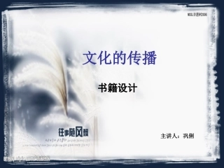 书籍设计MicrosoftPowerPoint演示文稿