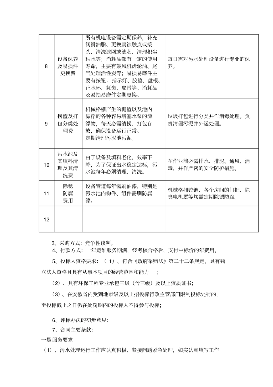 三院污水处理运维服务项目需求_第3页