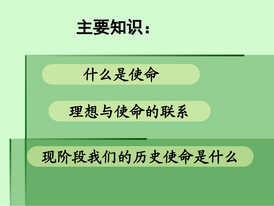 湘教版九年级第四单元第二节感受使命_第2页