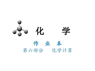化学作业本六
