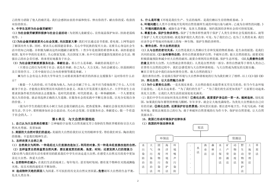 思品八年级下复习知识要点_第2页