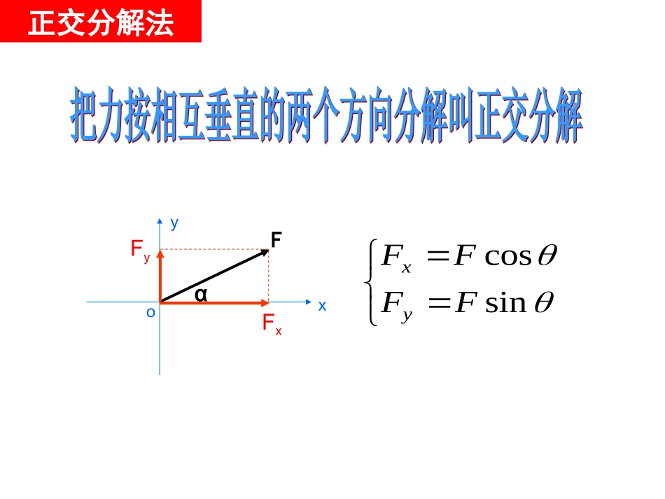 正交分解法(精选例题)_第2页