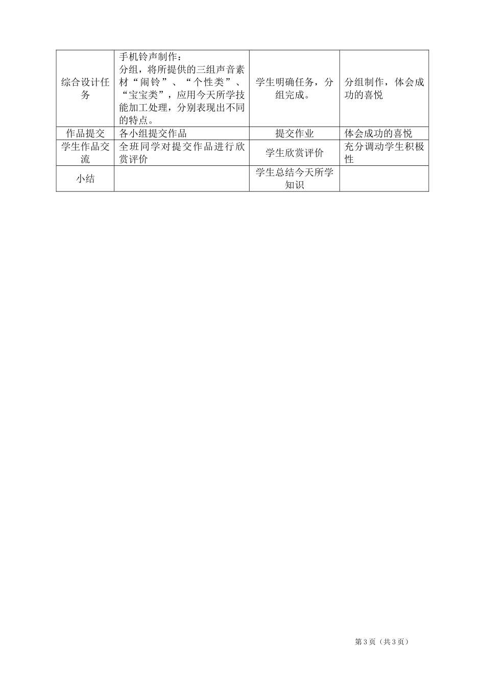 《声音的获取与加工》教学设计_第3页