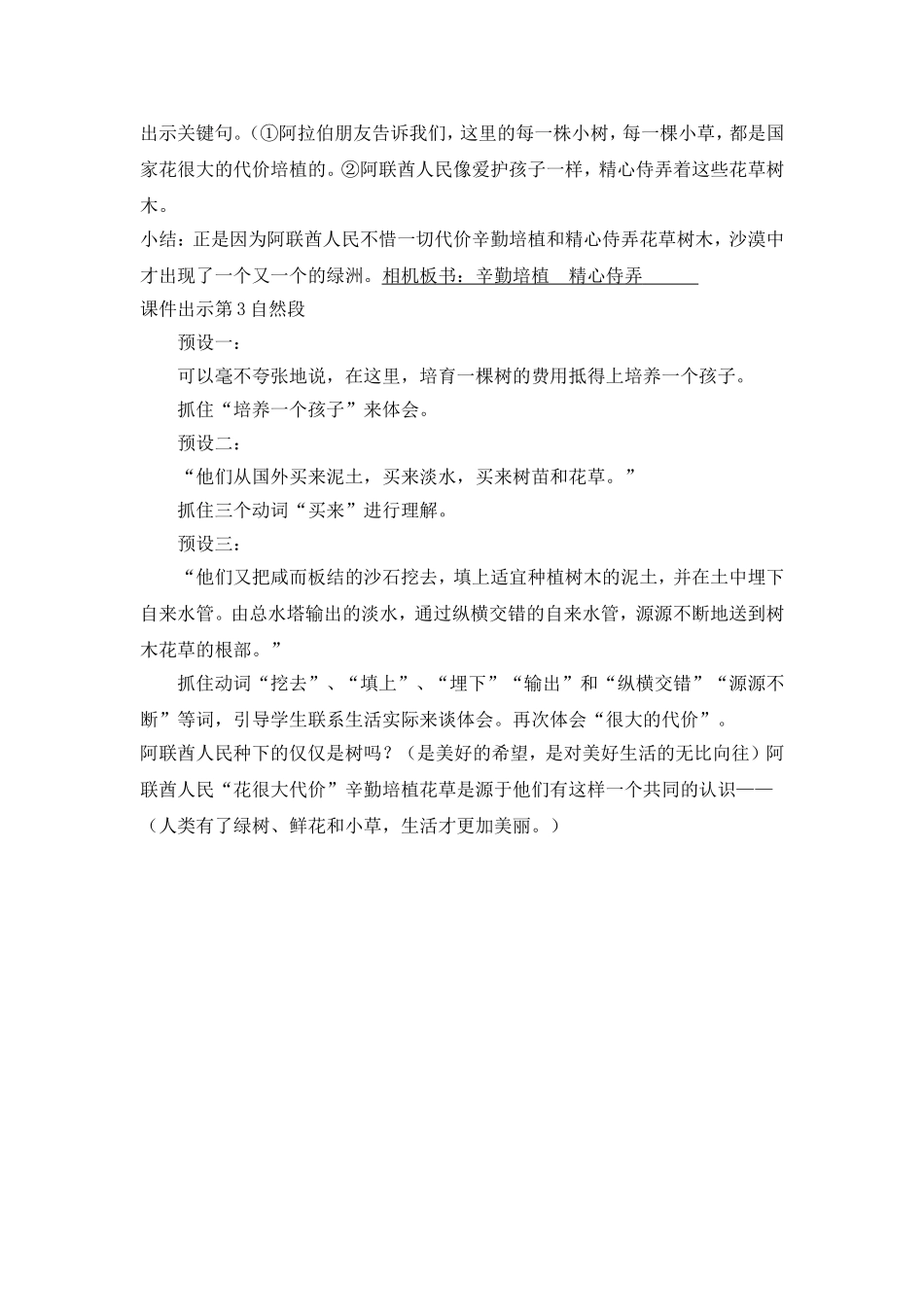 沙漠中的绿洲备课_第3页