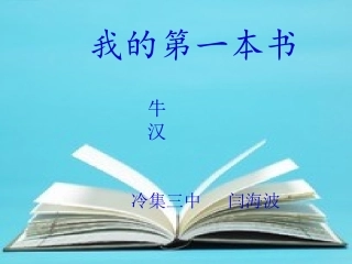 我的第一本书闫海波