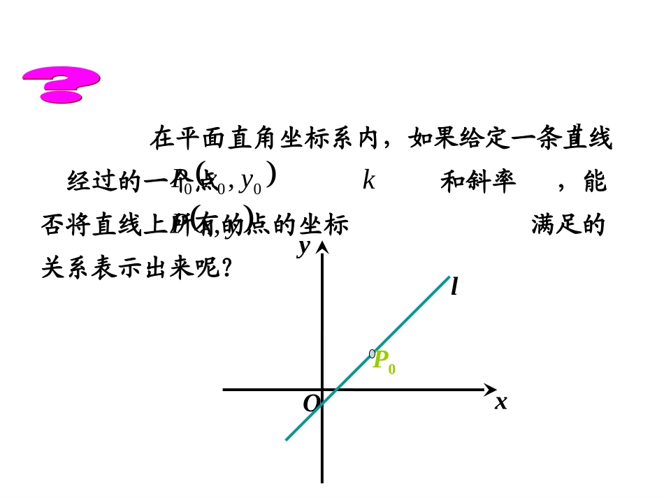 直线的点斜式贾莉莉_第3页