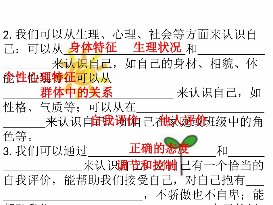 第一课时认识自己_第3页