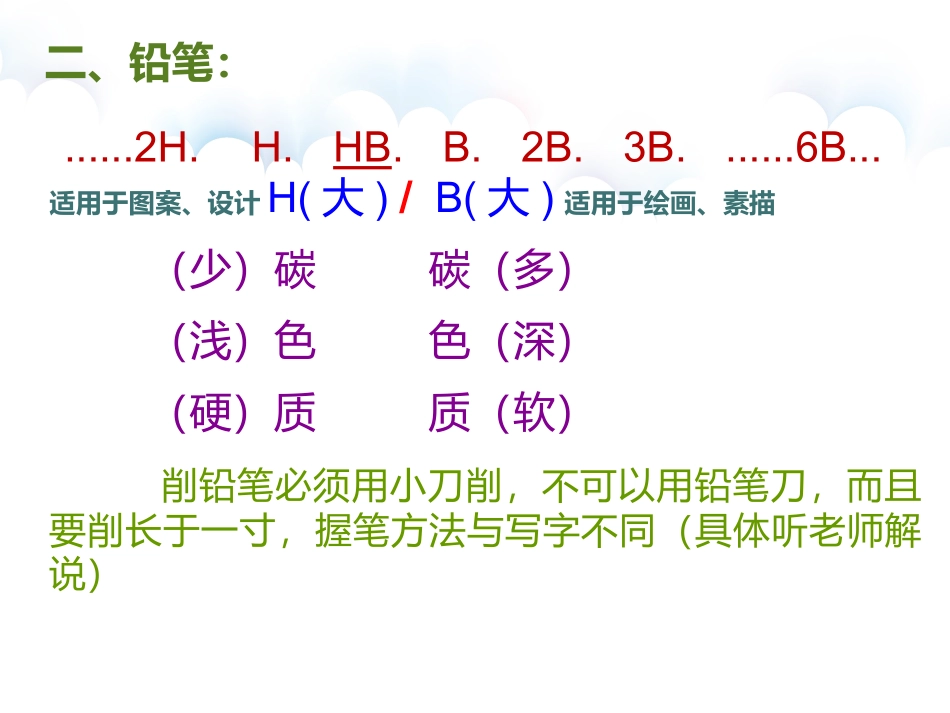 初中美术课堂工具要求_第3页