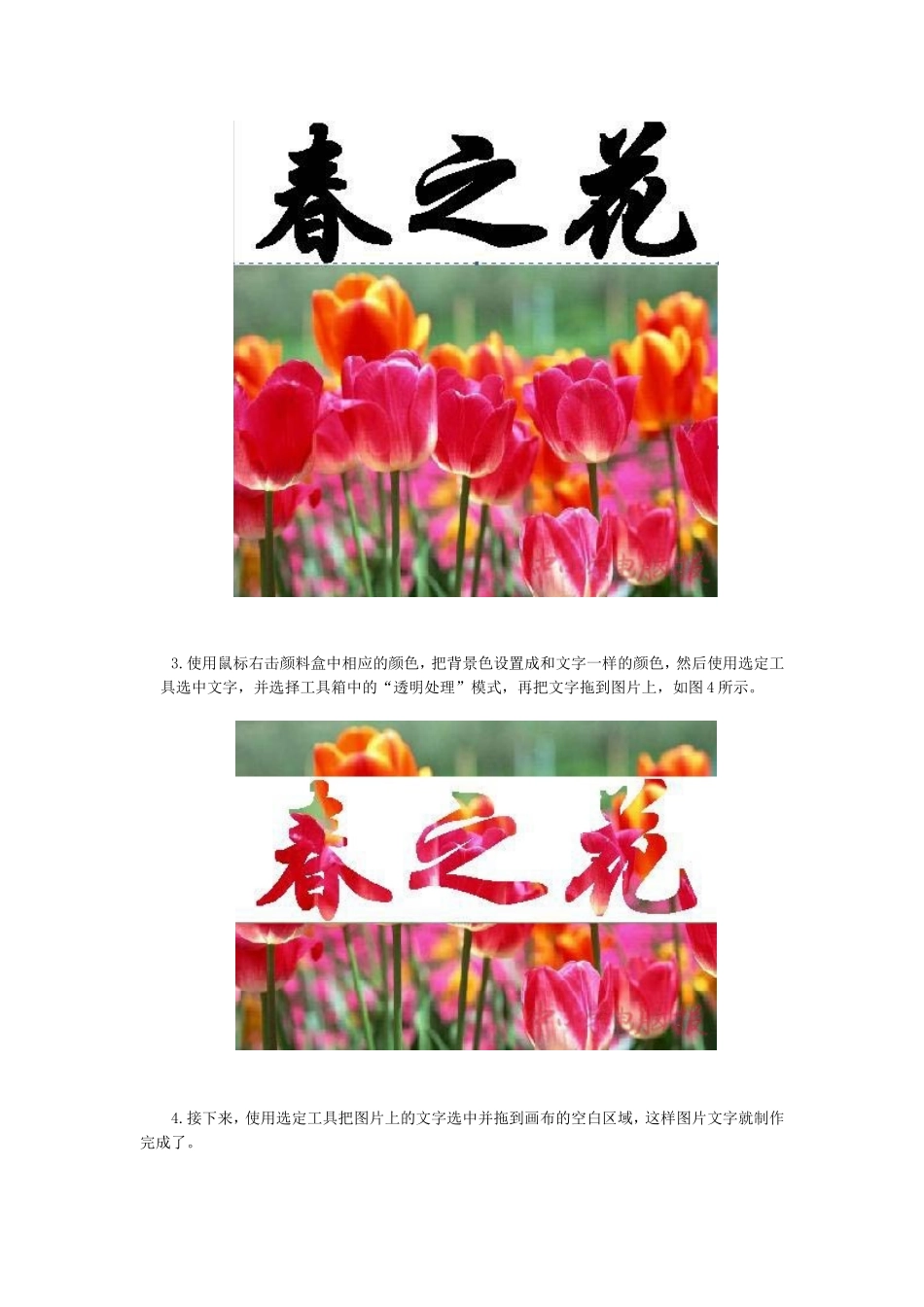 巧用《画图》制作图片文字_第2页