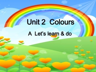 三上第二单元Learn