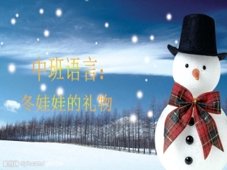 冬娃娃的礼物