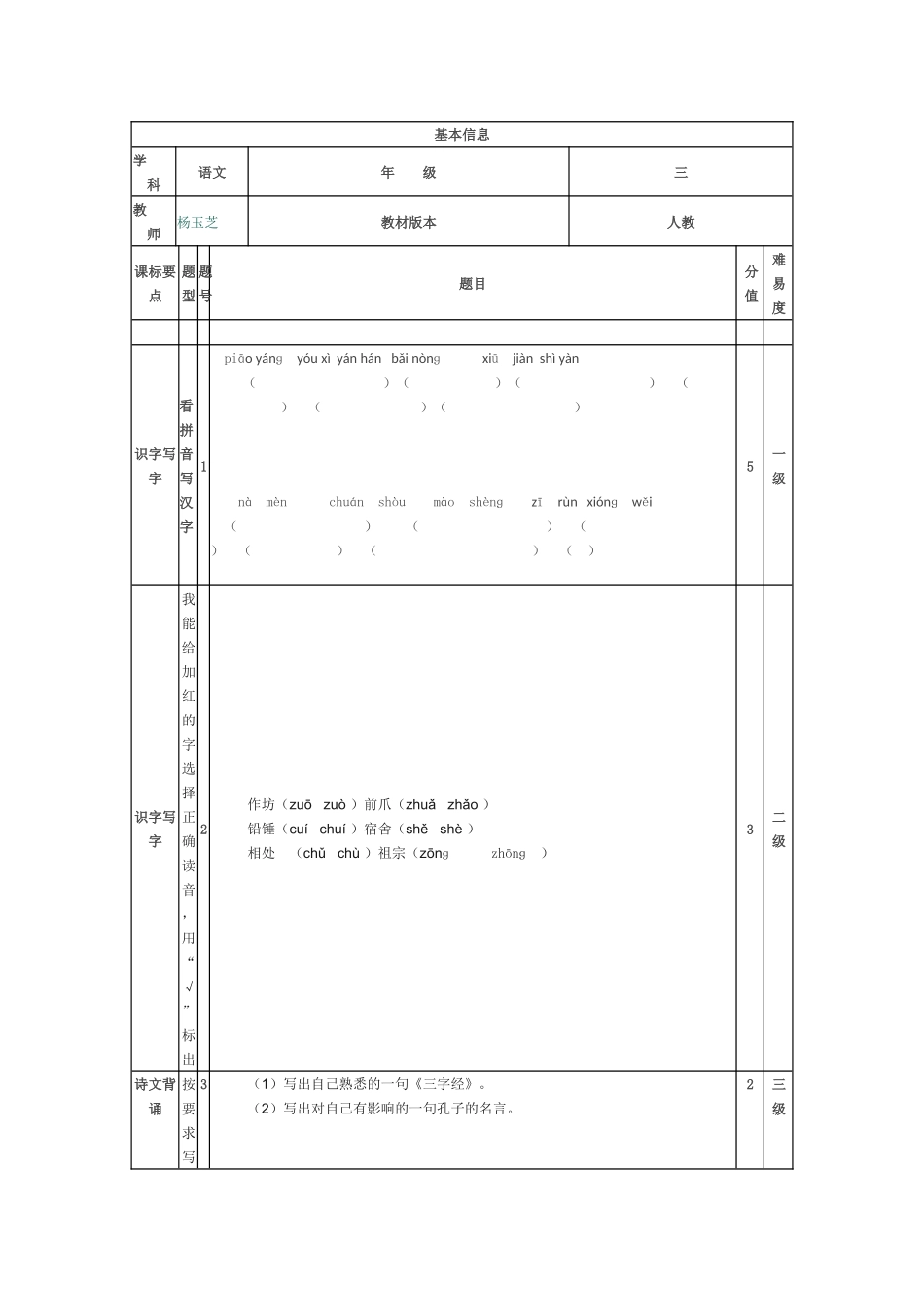 课后小测验一致性分析_第1页
