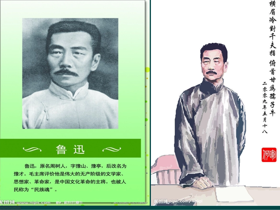 读鲁迅，学作文_第1页