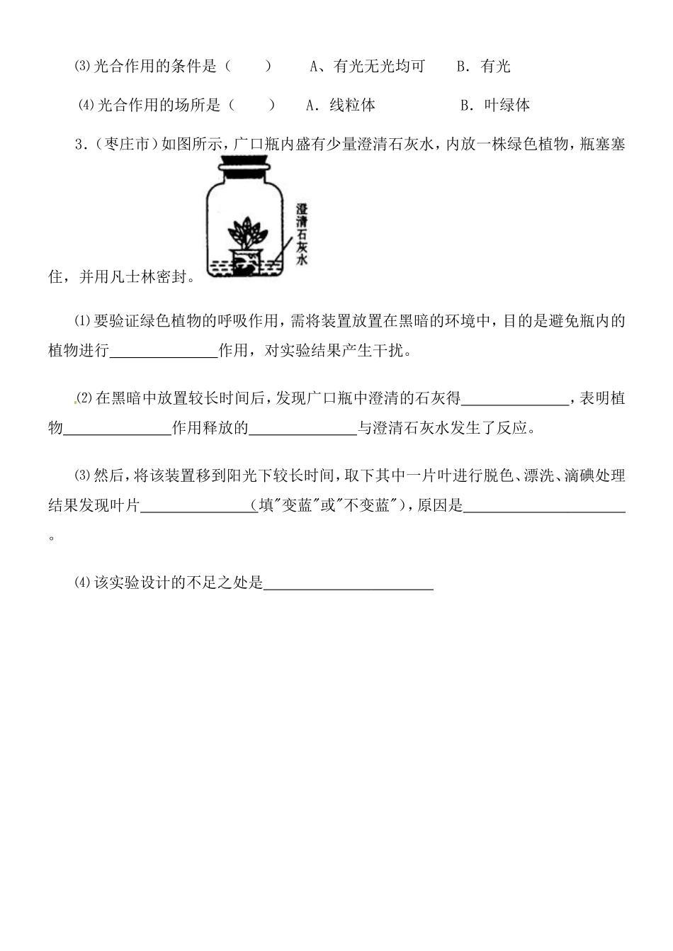 光合作用实验_第2页