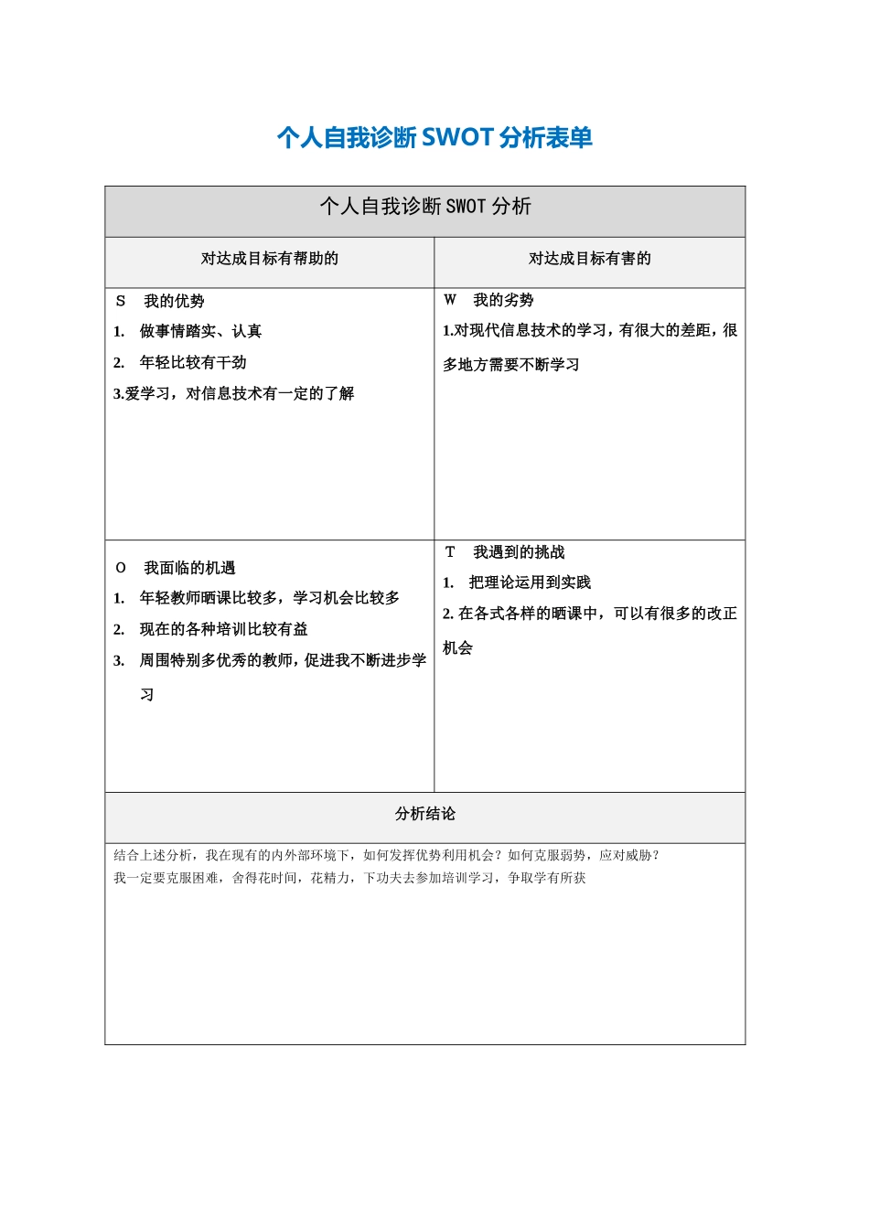 个人课堂教学问题改进总结路_第1页