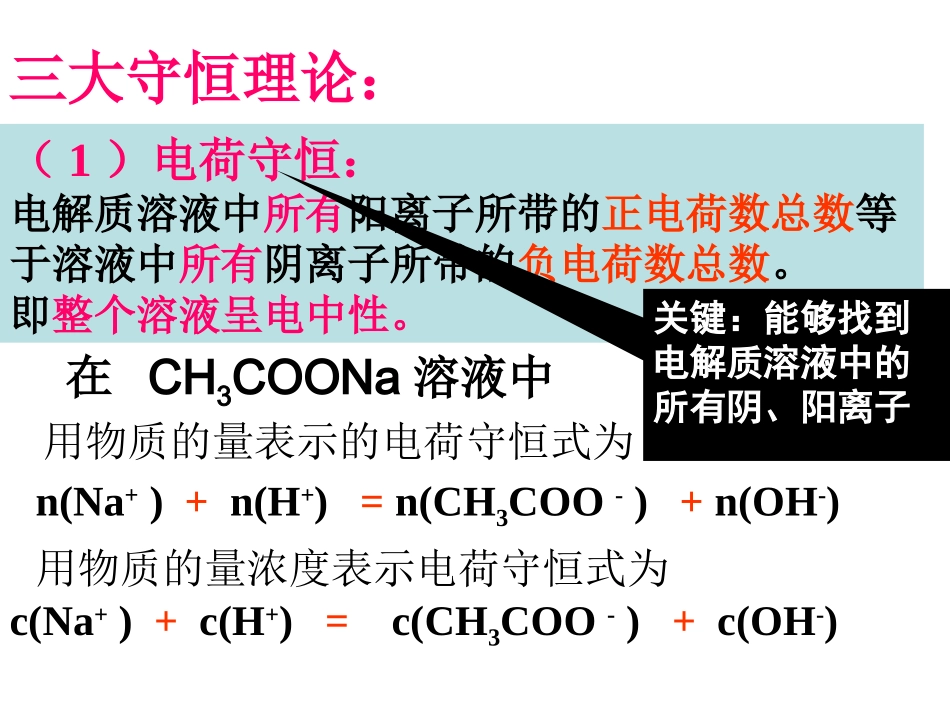 溶液中离子浓度大小比较_第3页